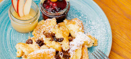Kaiserschmarrn auf der Rohrkopfhütte