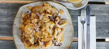 Kaiserschmarren auf der Berggaststätte Romanshöhe