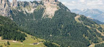 Die wunderschöne Lage der Rudnig Alm