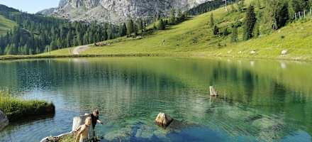 See im Almgebiet der Rudnig Alm