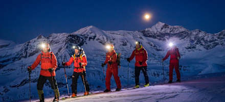 Rudolfshütte - Mondschein Gletschertour Stubacher Sonnblick