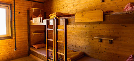 Bettenlager in der Eisseehütte