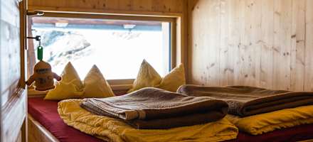 Zimmer in der Eisseehütte