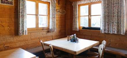 Die Stube der Salober Alm