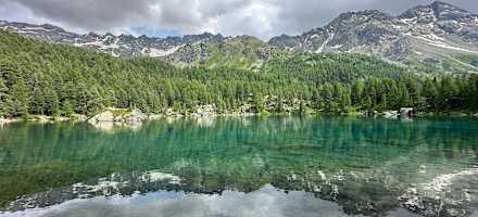 Der gleichnamige See hinter der Saoseo Hütte