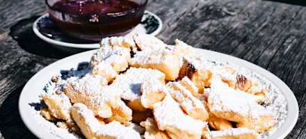 Kaiserschmarrn auf der Sausteigalm