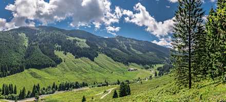 Blick zur Schönangeralm, Wildschönau