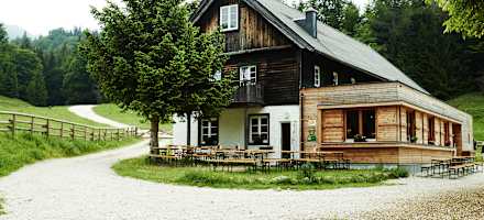 Das Schutzhaus Vorderötscher