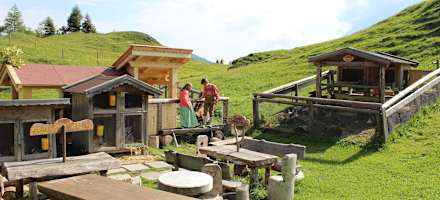 Spielplatz der Kranzhorn Alm 