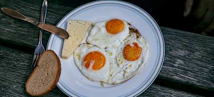 Jause auf der Kastenalm