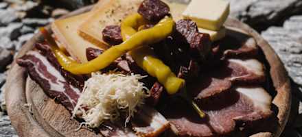 Jause auf der Tappenkarseealm