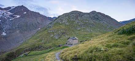 Aufstieg zur Martin-Buch-Hütte
