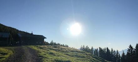 Letztes Stück zur Sistranser Alm