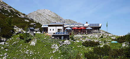 Beliebtes Ausflugsziel im Gehäuse – die Hess-Hütte