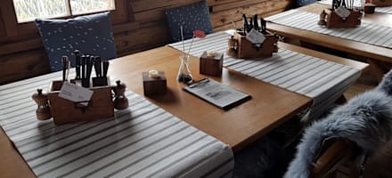 Gaststube im Berghaus StafelAlp