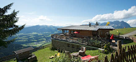 Die Stanglalm bietet eine herrliche Aussicht.