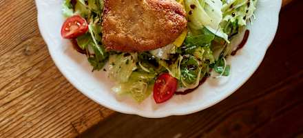 Salat auf der Steyrerhütte