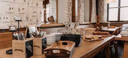 Frühstück am Straubinger Haus