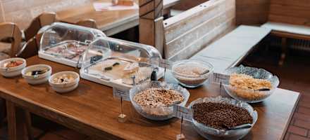 Frühstücksbuffet am Straubinger Haus