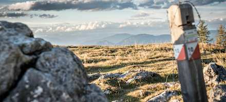Schöckl-Gipfel, Blick nach Norden