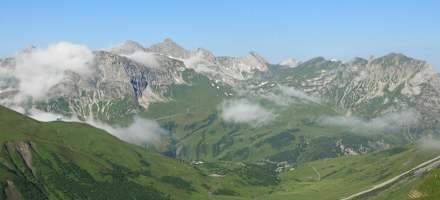 Stuttgarter Hütte - Aussicht