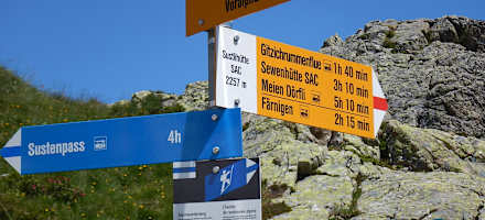 Die Sustlihütte eignet sich perfekt als Basislager für verschiedene Touren.