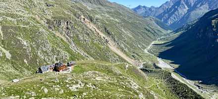 Die wunderschöne Umgebung des Taschachhauses