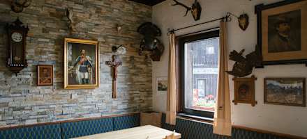 Die Stube des Tegelberghauses