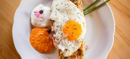 Gemüsestrudel auf der Theodor-Körner-Hütte