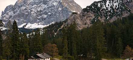 Die Vereiner Alm mit dem Wörner