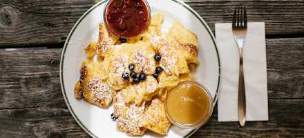 Kaiserschmarrn auf der Vilser Alm