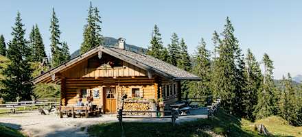 Die Wallgauer Alm auf 1.546 m