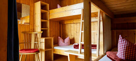 Zimmer der Wangenitzseehütte