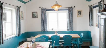 Die Gaststube des Wankhauses