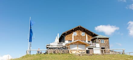 Das Wankhaus auf 1.780 m