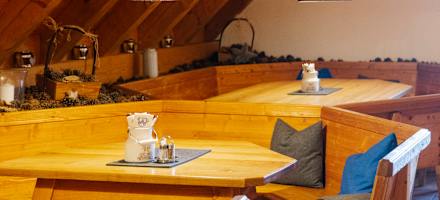 Die Gaststube der Watschiger Alm