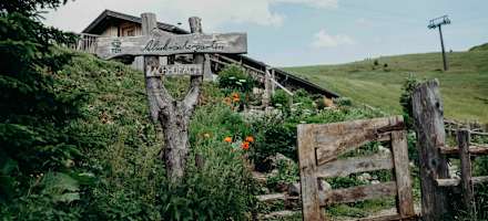 Der TEH Kräutergarten ist das Herzstück der Zachhofalm