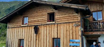 Die Zehnter Alm im Navis