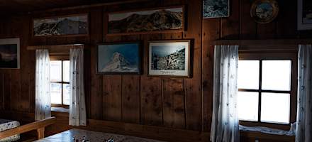 Stube im Zirbitzkogel Schutzhaus