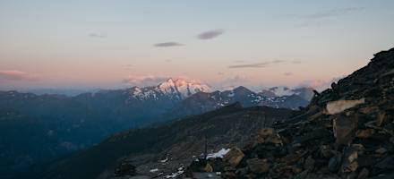 Sonnenaufgang am Zittelhaus