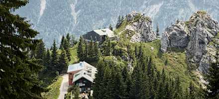 Blick auf das August-Schuster-Haus