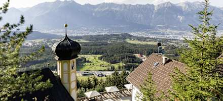 Aussicht vom Gasthof Heiligwasser