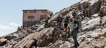 Die letzten Meter zur Similaunhütte