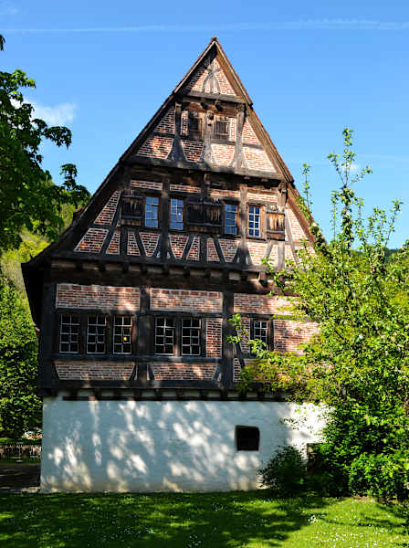 Fachwerkhaus in Blaubeuren auf der Schwäbischen Alb