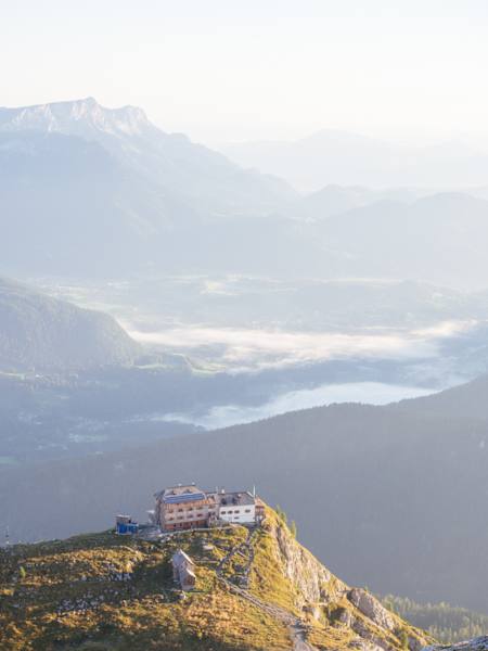 Watzmannhaus von oben