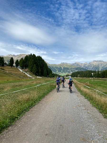 E-Biken Corviglia Engadin