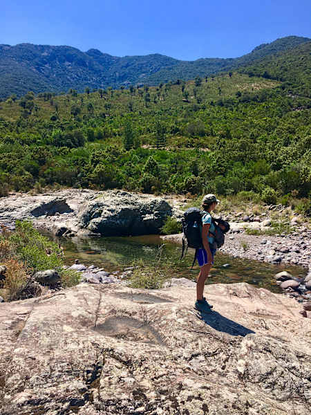 Korsika Wandern mit Kindern Fangotal