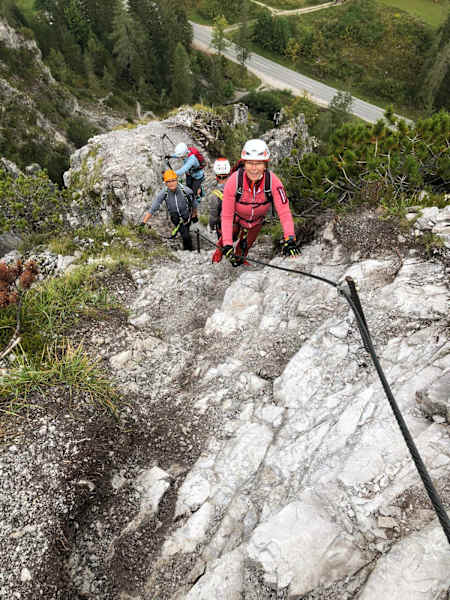 Unterwegs in der Silberkarklamm
