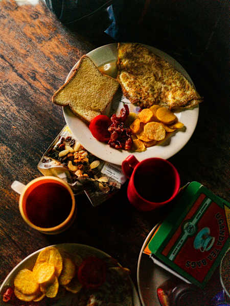 Die Köche halten mit nahrhaften Gerichten die Motivation hoch