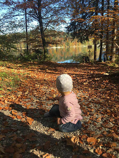 Herbst Wandern mit Kindern